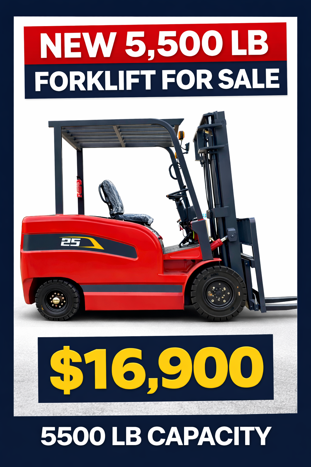 5500 lbs Electric Pallet Jack